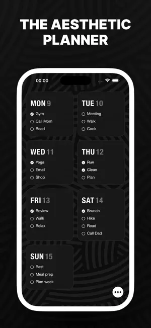 Weekly Calendar App screenshot 2