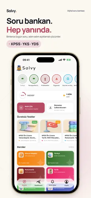 Solvy: KPSS, YKS, YDS screenshot 1