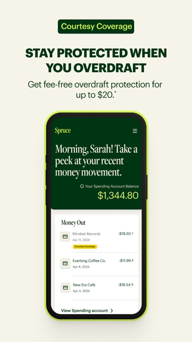 Spruce – Mobile banking Screenshot