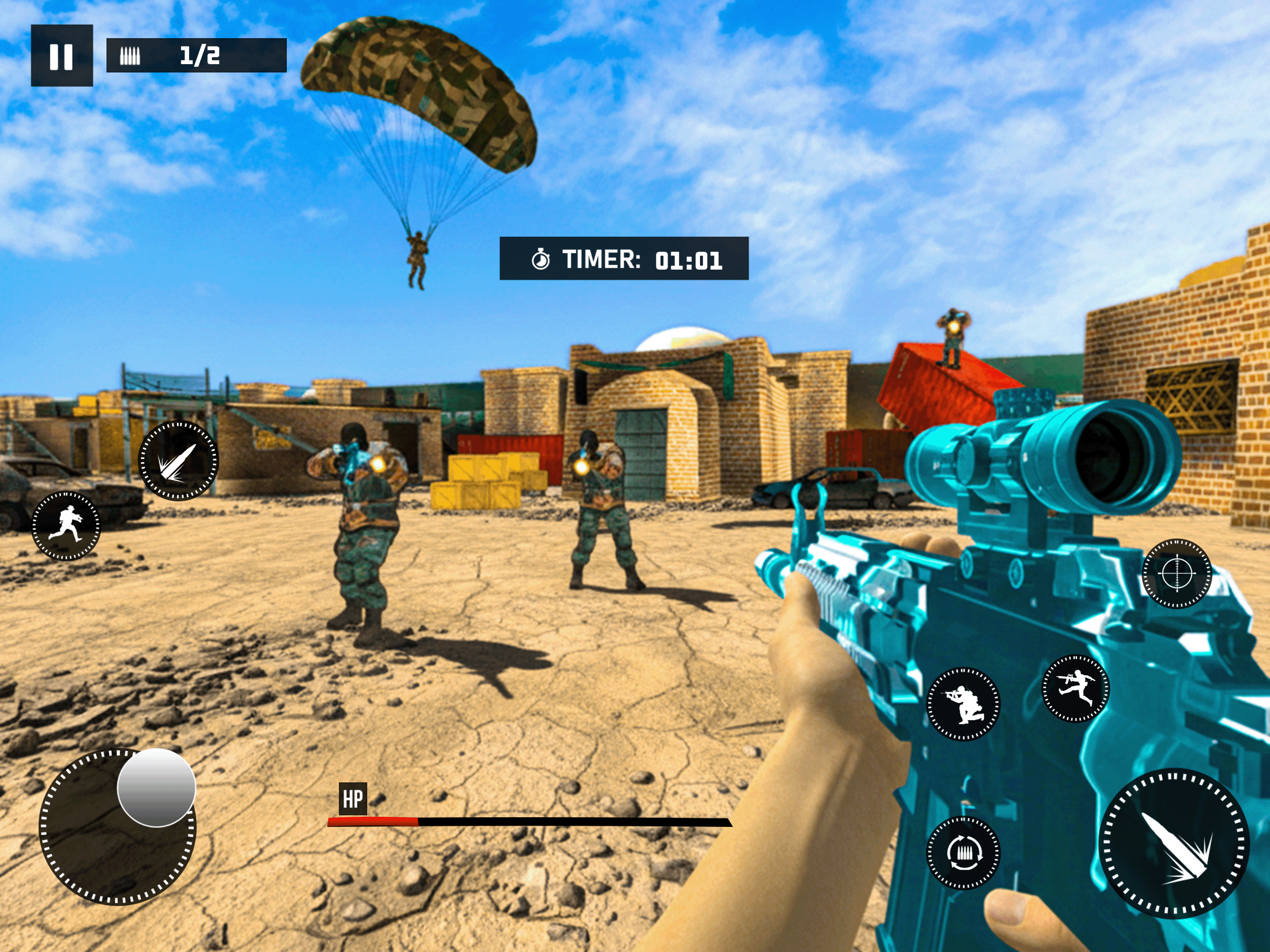 Urban Gun Strike Mission Game screenshot 14
