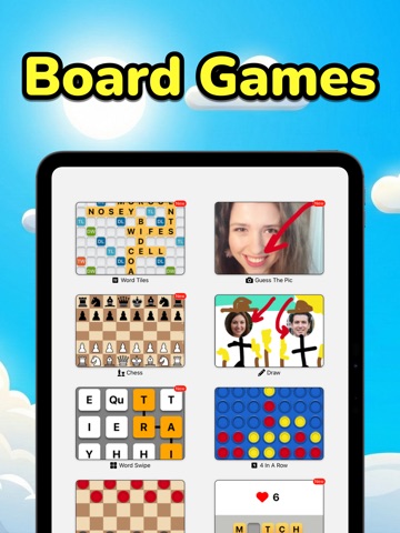 Multiplayer Board Games iPad screenshot