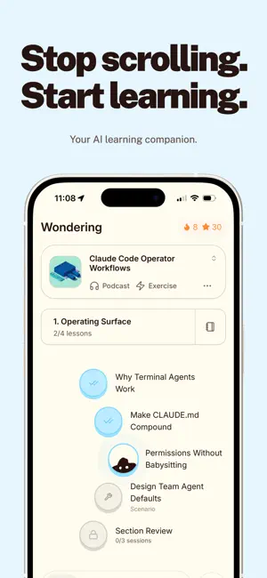 Wondering - Learn Anything screenshot 1