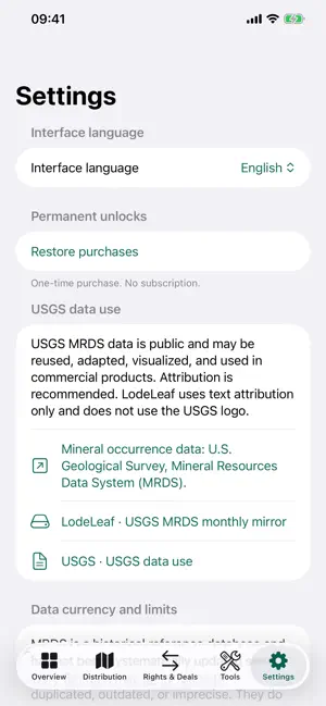 LodeLeaf screenshot 4
