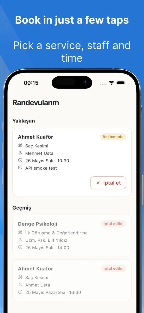 Screenshot #2 pour RandevuSis