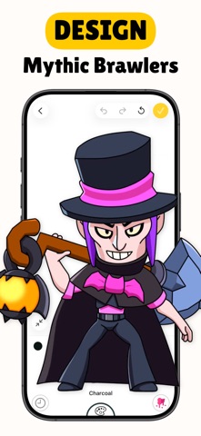 Brawl Art: Stars Skin Maker iPhone screenshot