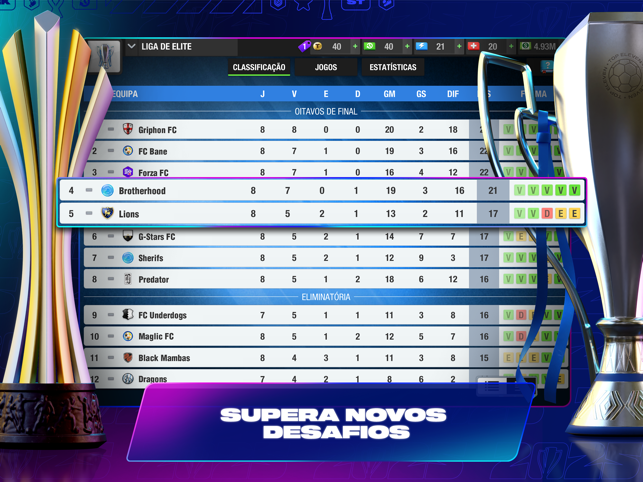 ‎Top Eleven: Manager de Futebol Screenshot