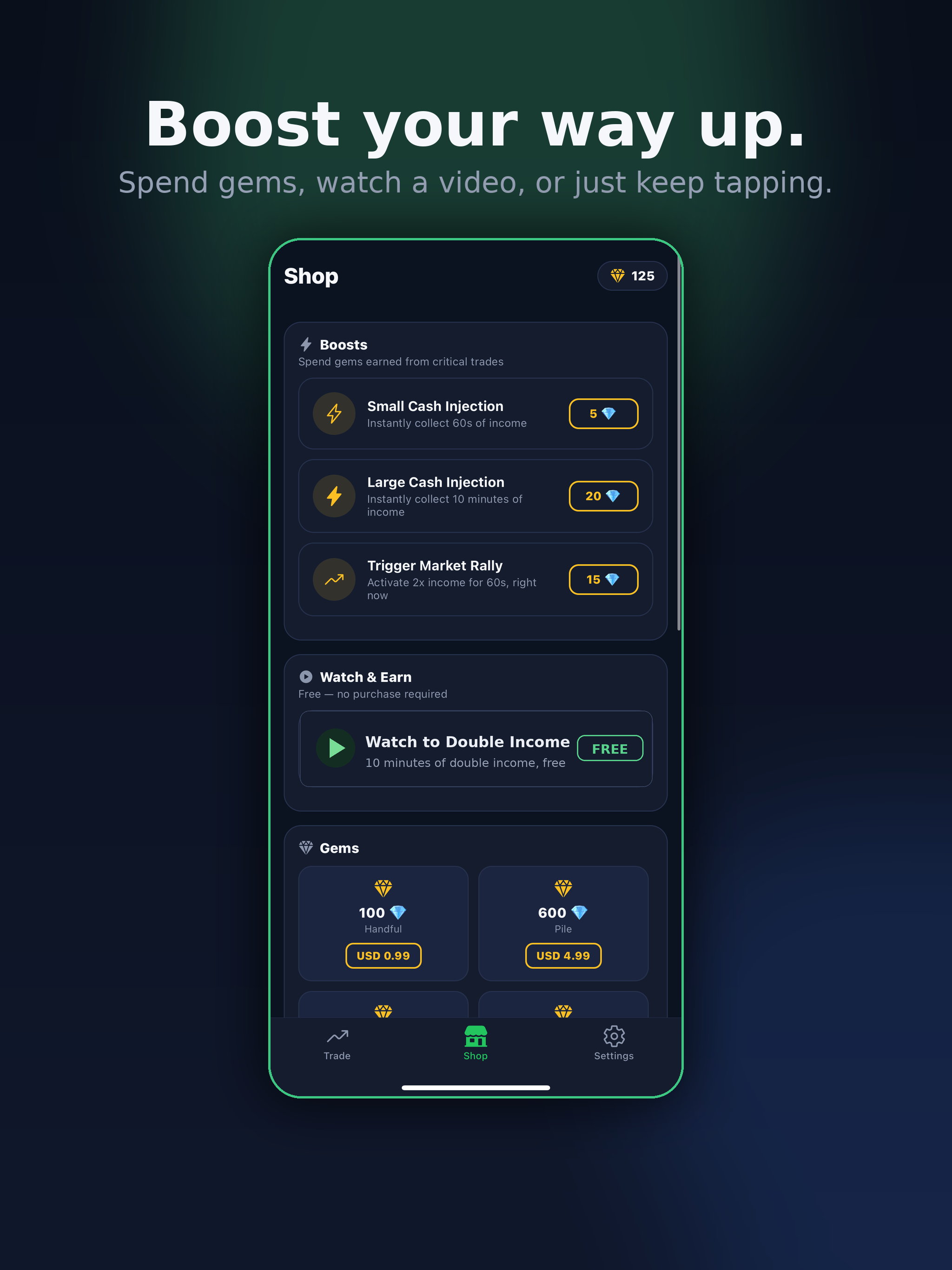 To The Moon: Idle Trader screenshot 5