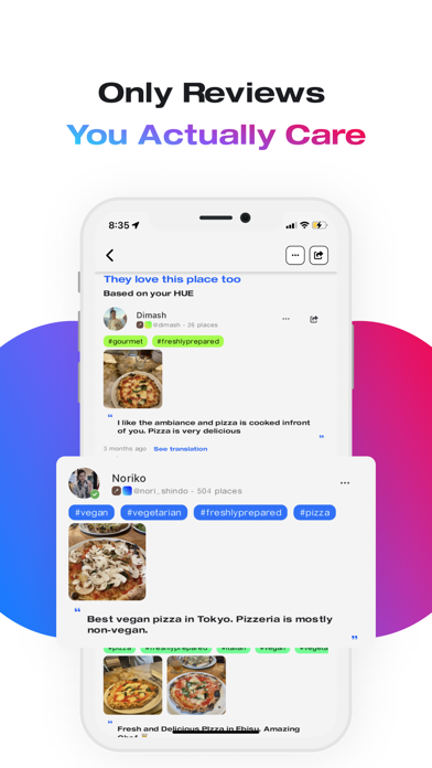 HUE: Find Eateries for YOU Screenshot