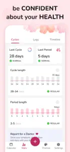 My Period Calendar & Tracker screenshot #4 for iPhone