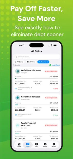 ClearDebt: Snowball Planner screenshot 3