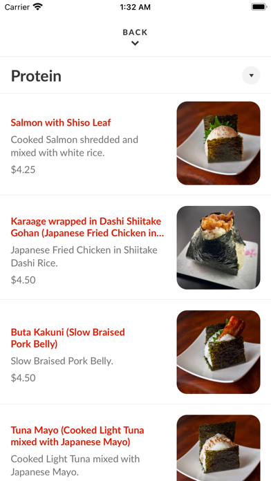 App screenshot