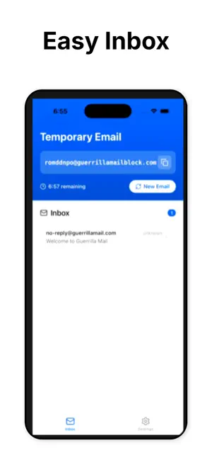 MiniMail: Temporary Email screenshot 3
