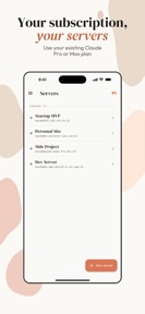 Maude - Mobile Claude Code screenshot