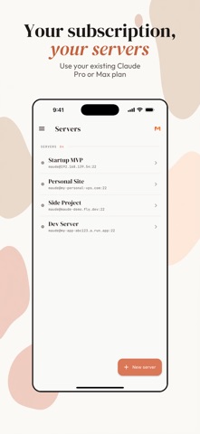 Maude - Mobile Claude Code Screenshot 2 of 4