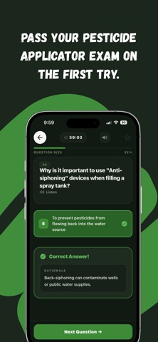 Pesticide Applicator Coach iPhone screenshot