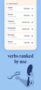 Visual Verbs: Spanish Verb App screenshot #9 for iPhone