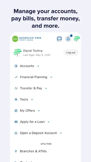 Georgia's Own Credit Union screenshot 4