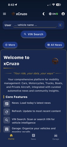 xCruzo screenshot