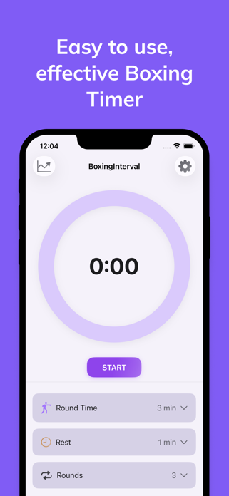 Boxing Interval Timer - Punch Screenshot 1 of 4
