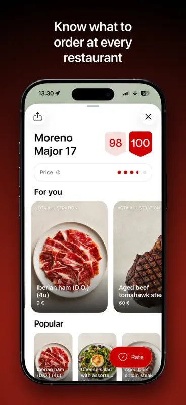 Vota - Restaurant Finder screenshot 5 of 8