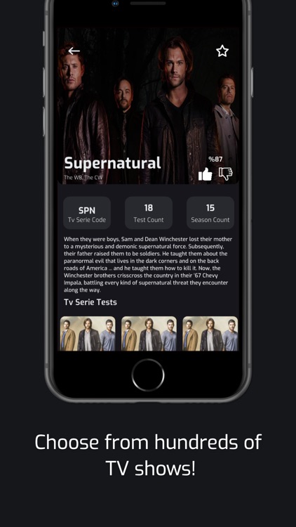 NoSpoiler - Tv Serie Quizes