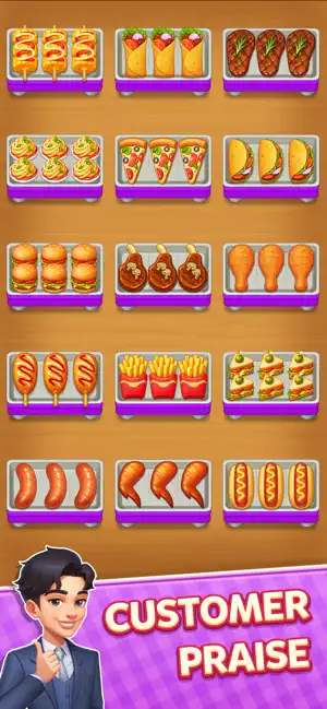 Cooking Sort-Sizzle&Grill screenshot 3
