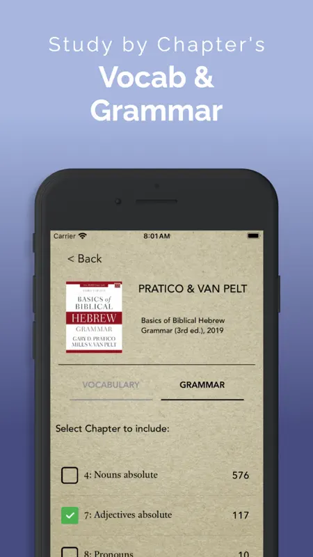 ParseHebrew: Biblical Hebrew screenshot 5 of 8