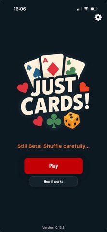 JustCardsApp! screenshot