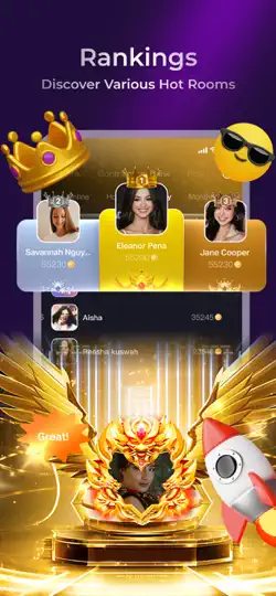 Amar - Lite Chat & Voice Room iPhone Ekran Görüntüsü 2