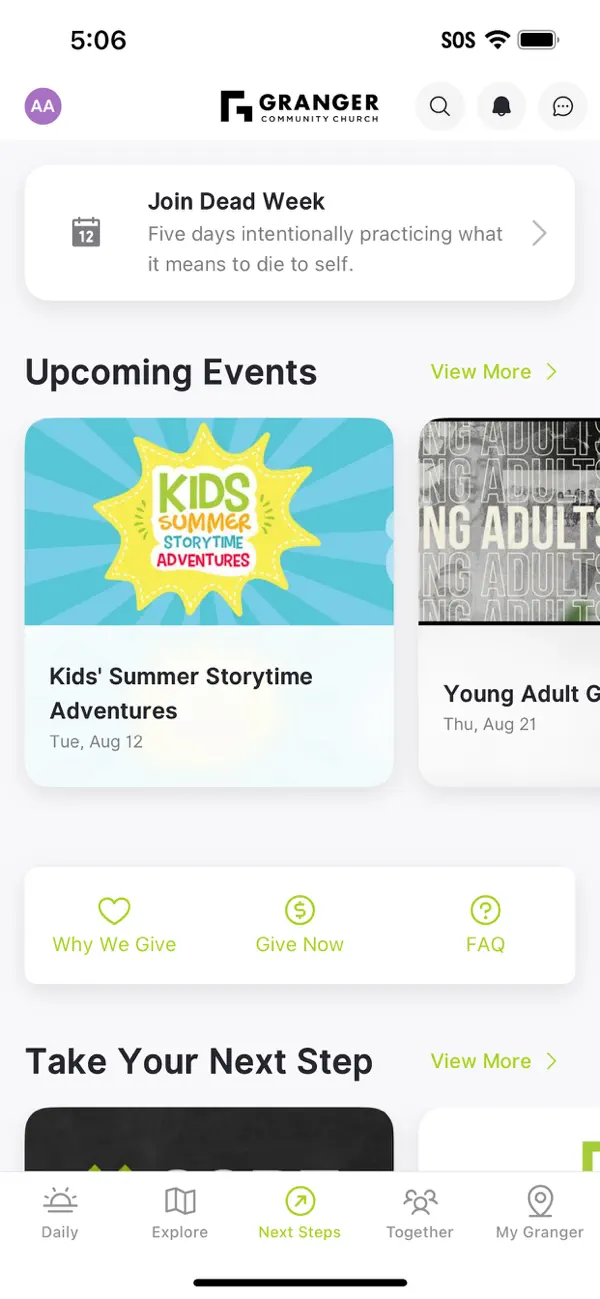 Screenshot #3 pour Granger Community Church