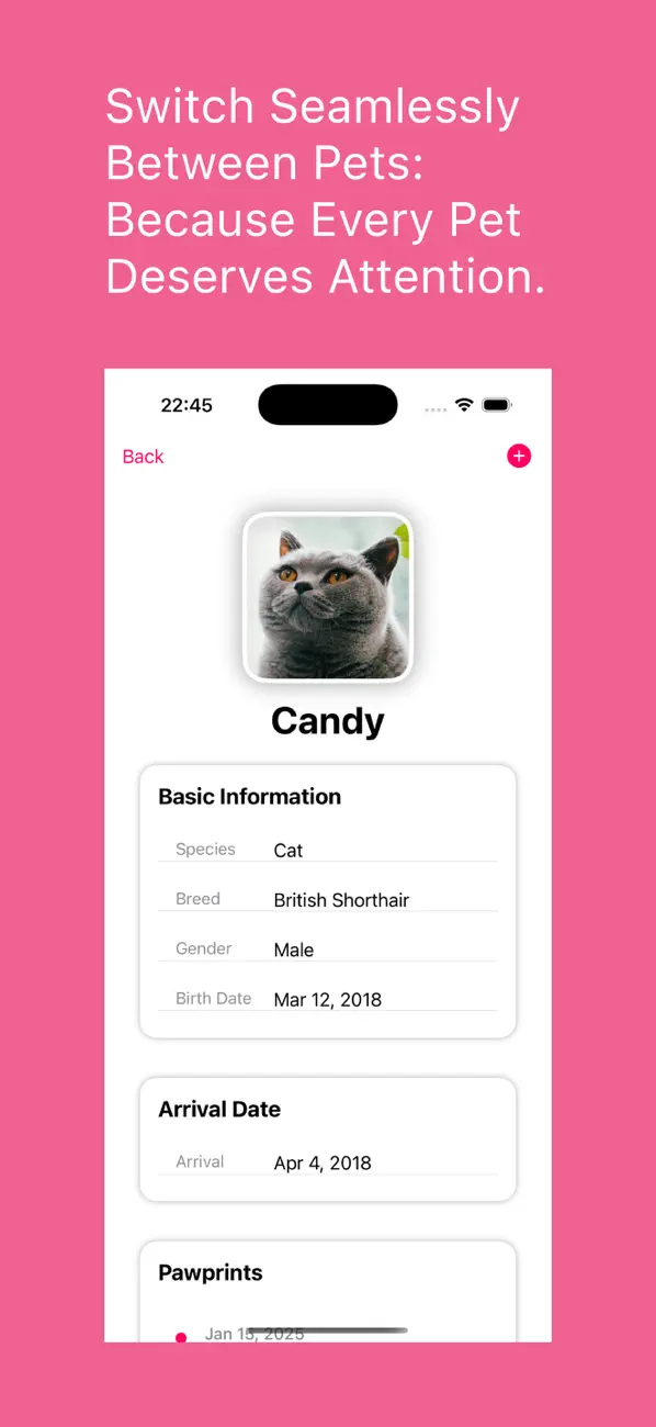 Screenshot #3 pour PawComp: Pet Care & Growth