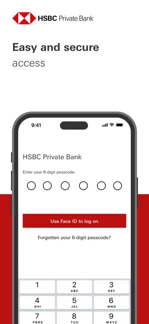 HSBC Private Bank Singapore screenshot 1