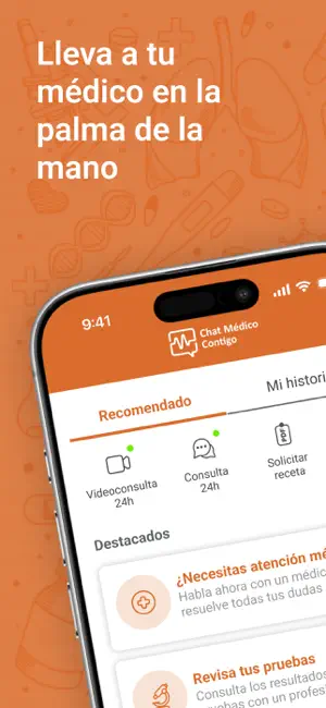 Chat Médico Contigo screenshot 1
