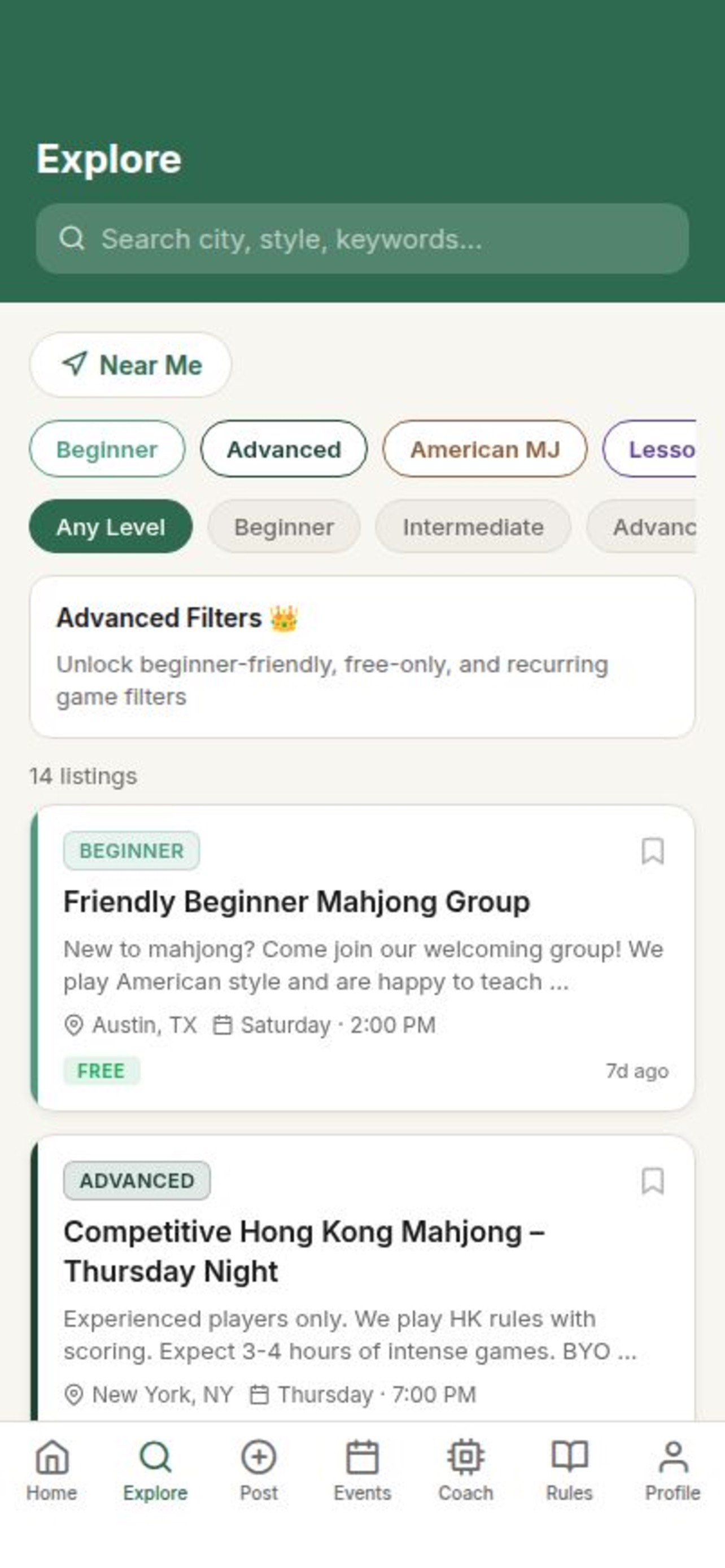 MahjMates App screenshot 3