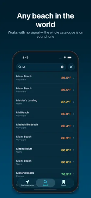 Sea Temperature: Water Temp screenshot 2