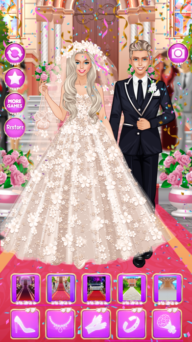 Wedding Game: Dress Up Stylist Screenshot