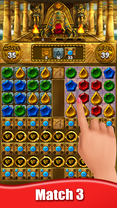 Jewel Queen: Puzzle Match 3 Screenshot