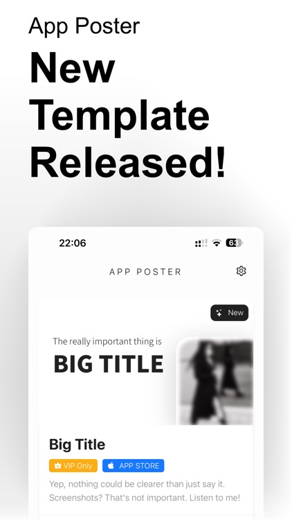Qi App Poster: Screenshot Tool
