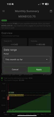 Monetio AdMob Stats & Earnings screenshot