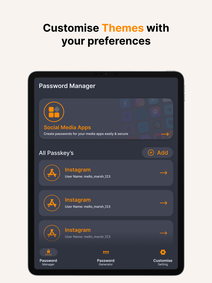 Password Manager and Generator