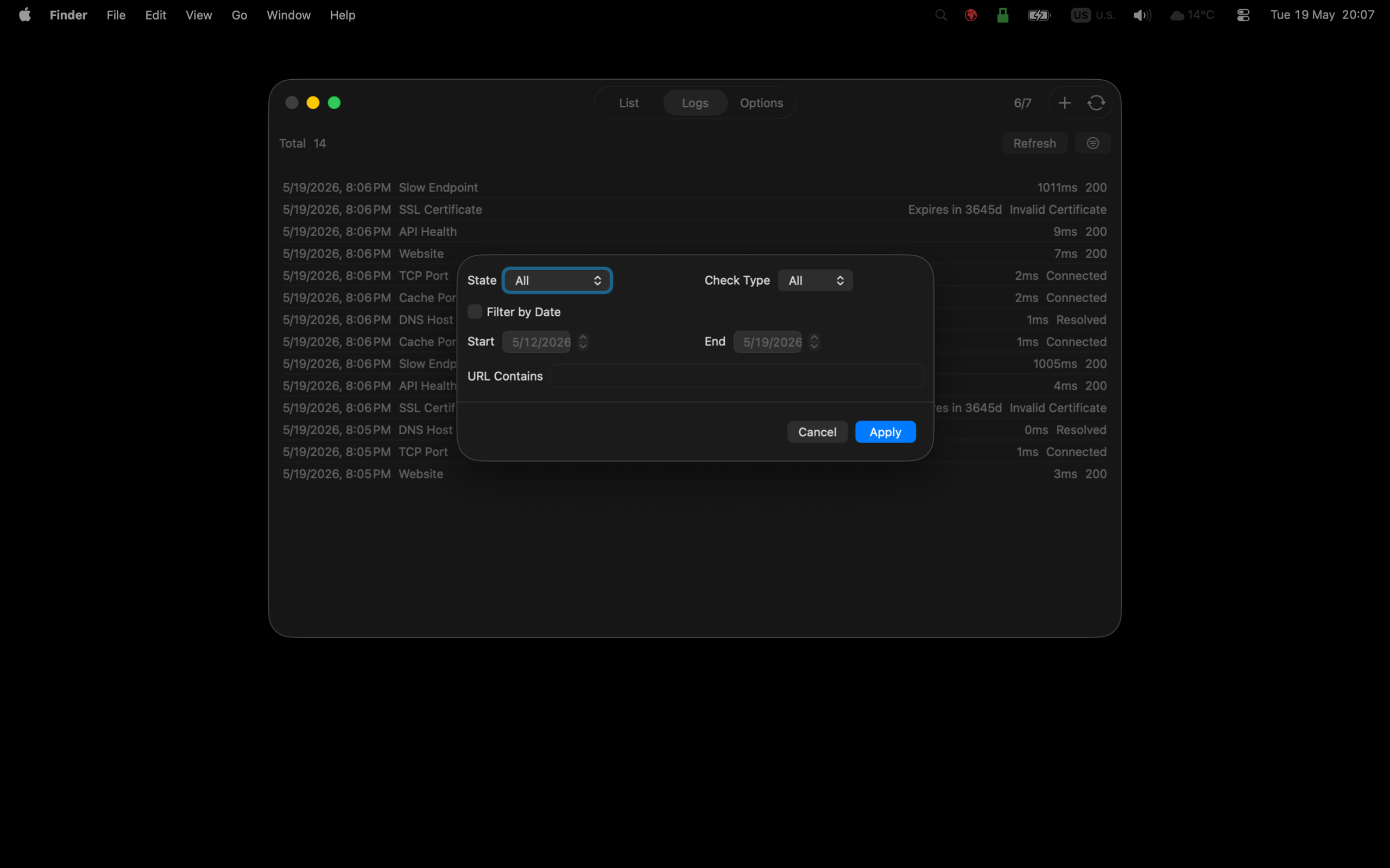 Uptime-monitor