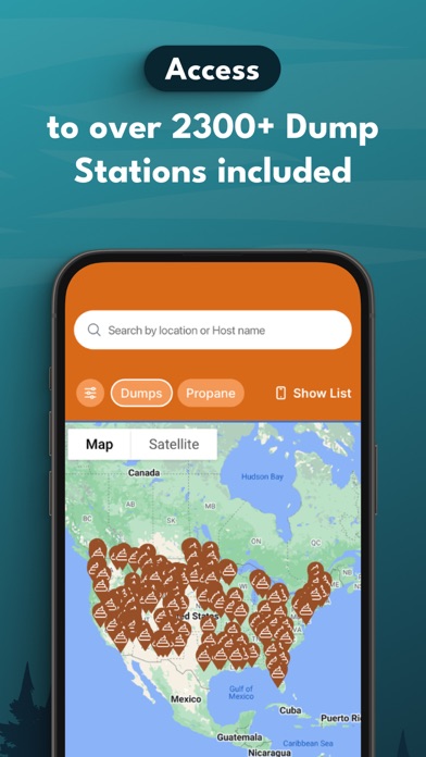 RV Overnights - Camping Sites Screenshot