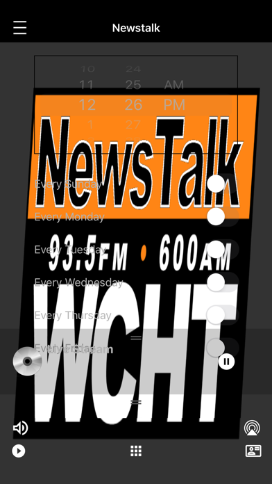 WCHT News Talk 93.5 Screenshot