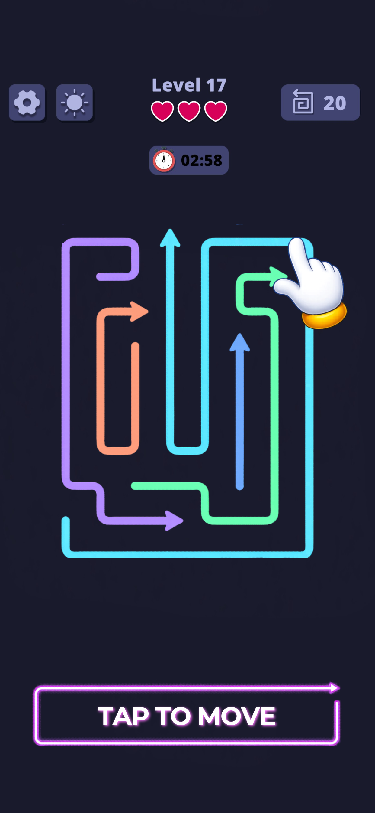 Arrow Flow: Tap Out Puzzle screenshot 6
