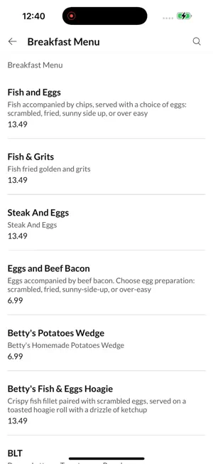 Betty's Foodtruck Philly screenshot 3