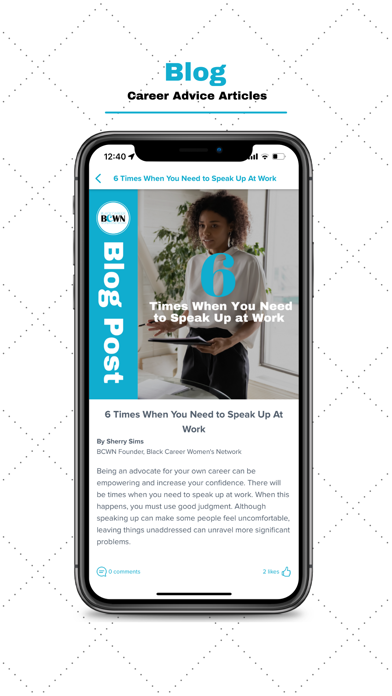 Black Career Women’s Network Screenshot