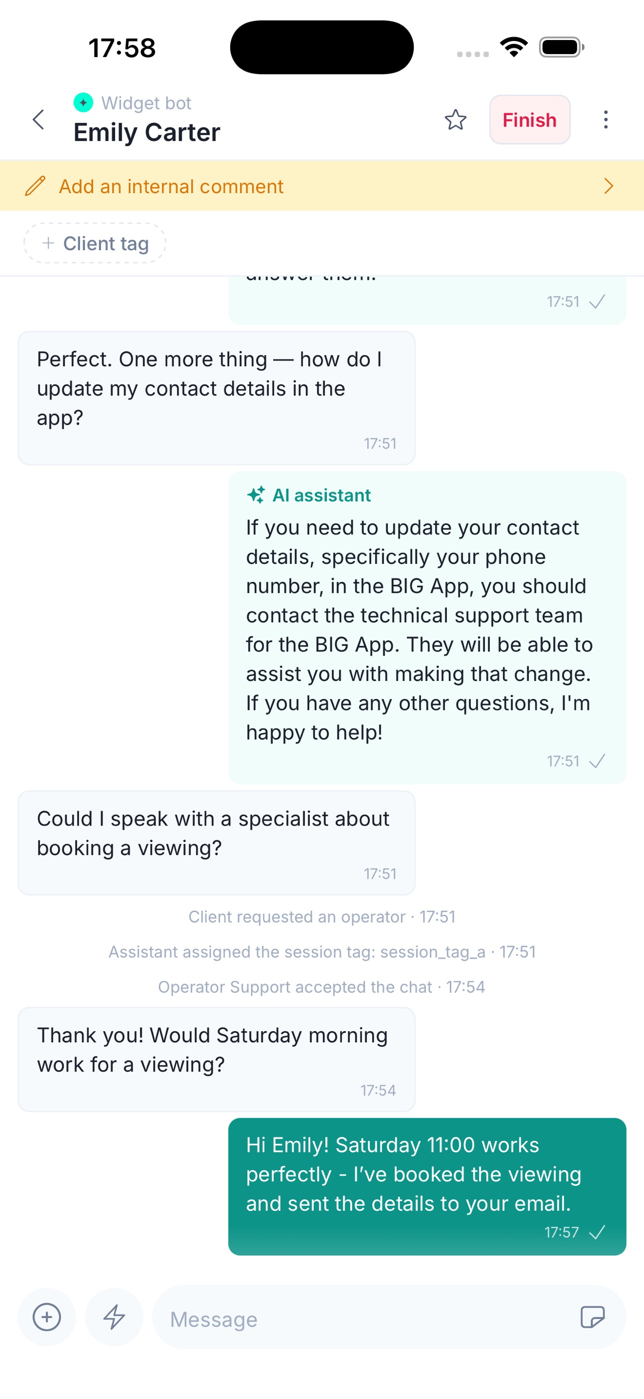 Screenshot 2 of Gen2Chat