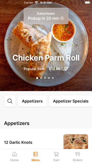Olivia's Trattoria & Artisan iPhone screenshot 2 - Food & Drink app