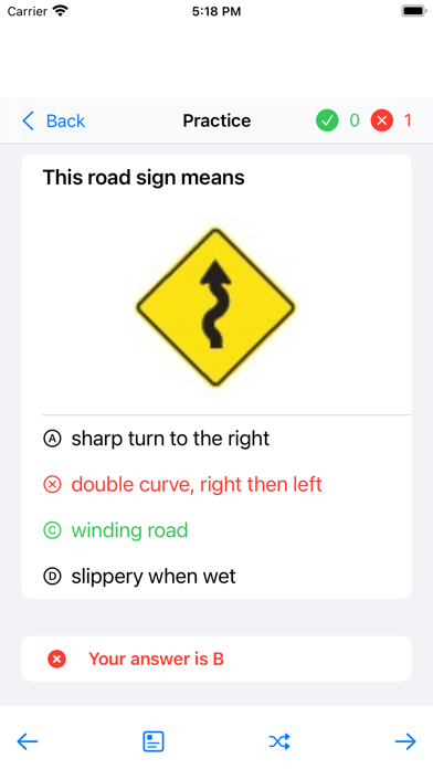 Ontario G1 Driver Test Pass Screenshot