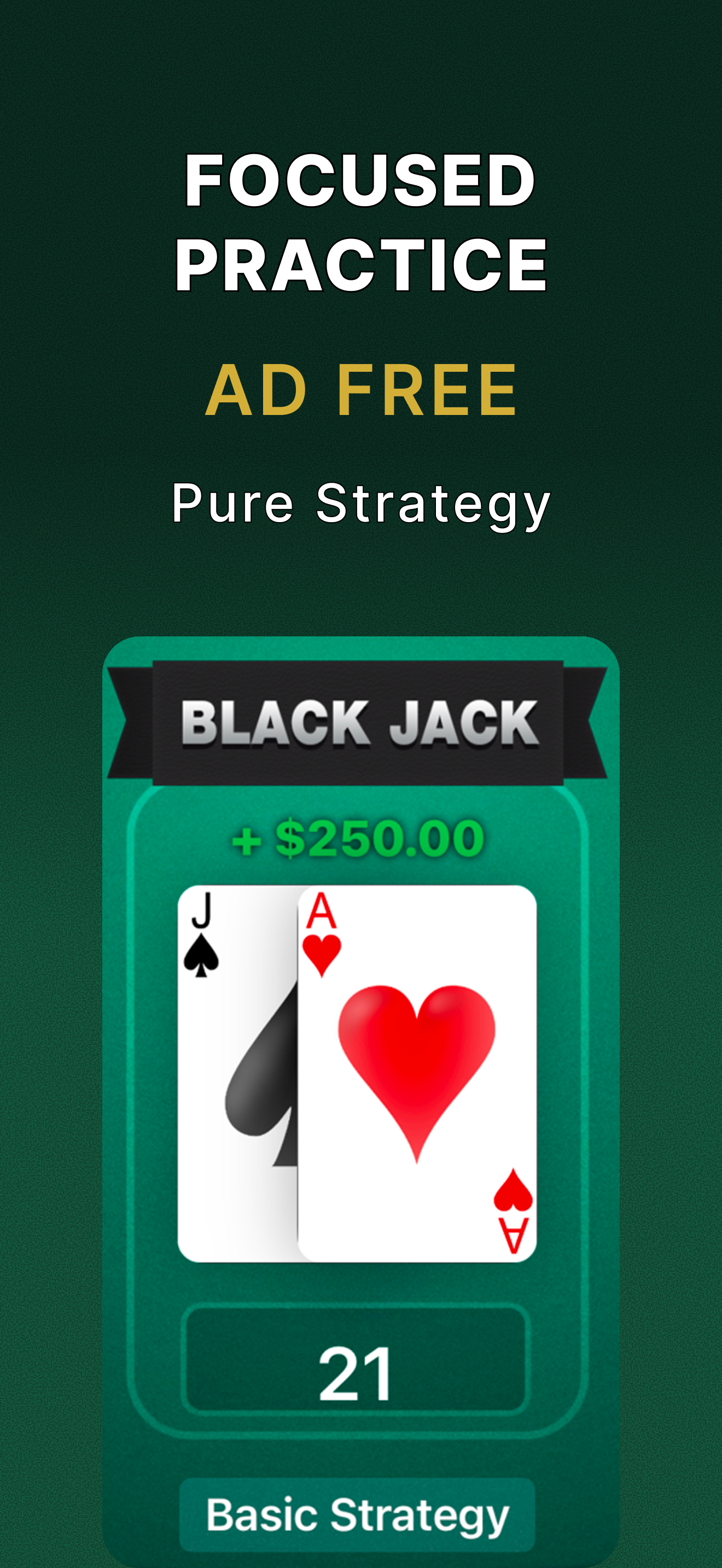 Blackjack Strategy + Trainer screenshot 3